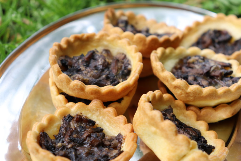 Medievalish Mushroom Tarts